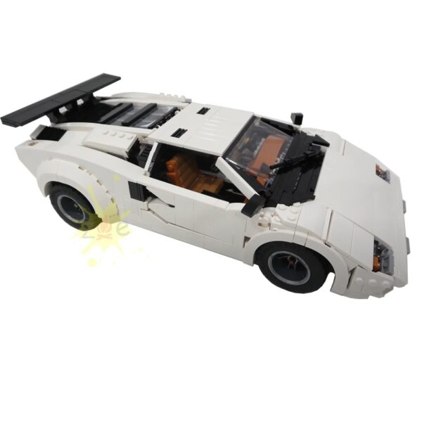 NEW Countach classic supercar model buiding kit block self-locking bricks holiday birthday christmas gift 3