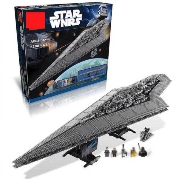 Star Toys Wars The Super Star Destroyer Building Blocks Bricks Kids Christmas Toys Gifts 05028 10221 3208PCS 4