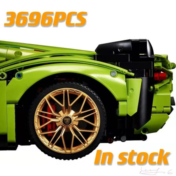 3696Pcs Sian Lamborghiniss City Super Racing Car Sportcars Building Blocks Toys Bricks Gifts for Adult Kids Child 42115 FKP 37 1