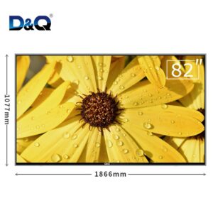 read to ship factory price new arrival wide TV screen smart tv 4k ultra hd Android smart television 82 inch Digital LED TV 2