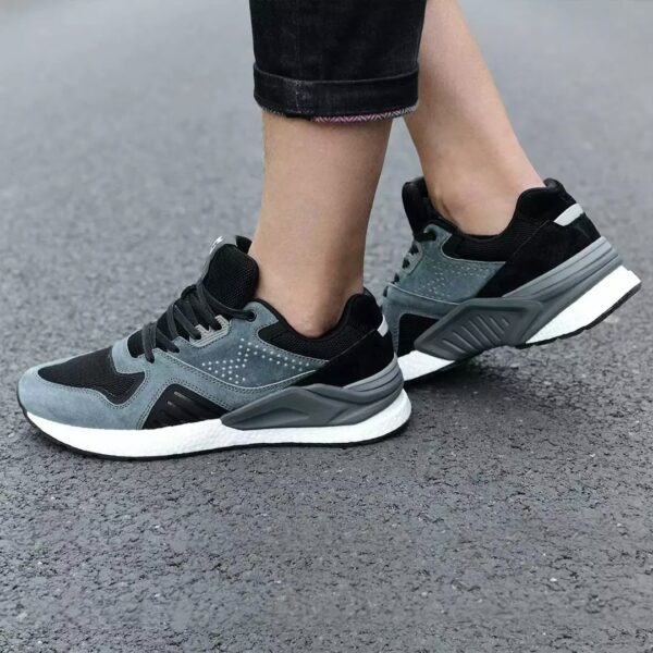 2022 Mijia shoes Retro Sneaker Vintage men Running Shoes Genuine Leather Suede Mesh Breathable for Xiaomi Men's sports shoes 4