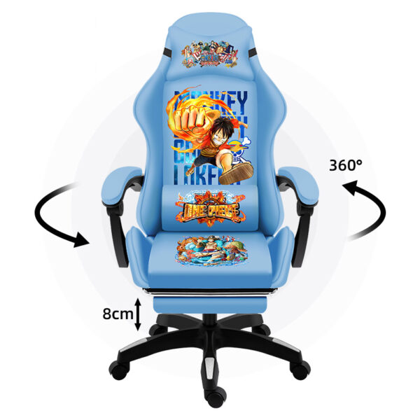 New blue Wcg Gaming Chair Anchor Armchair Ergonomic soft Chair Internet cafe racing game chair Student dormitory computer chairs 2