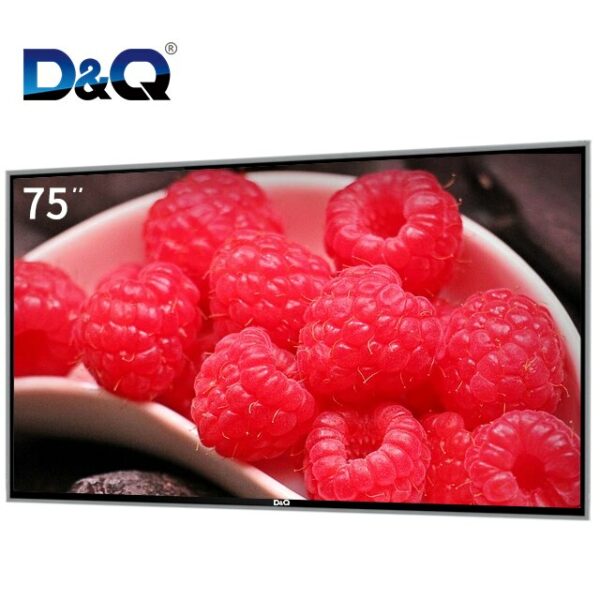 Manufacturer Cheap Flat Screen Tv 75 Inch Led Smart Tv Led Television Flat Smart Android 4K Television 4