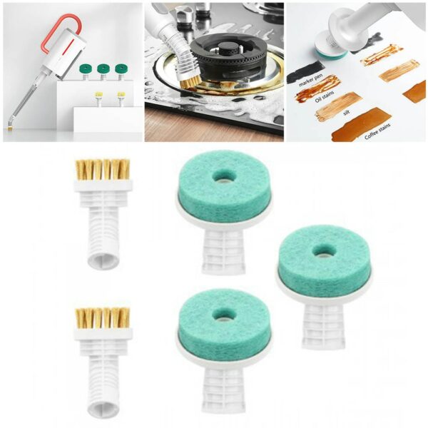 For Deerma ZQ600 ZQ610 Cleaning Heads Brush Head Copper Wire Brushes Handheld Steam Vacuum Cleaner Replacement Part 1