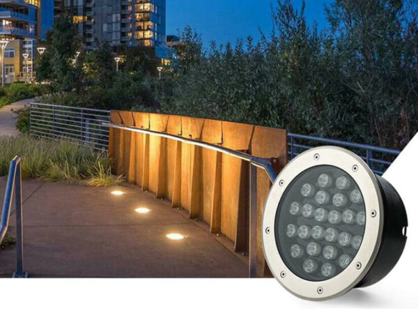 LED Underground light 18W 24W LED Floor Lamp Outdoor Ground Spot Landscape Garden Square Path Buried Yard AC85V-265V 6