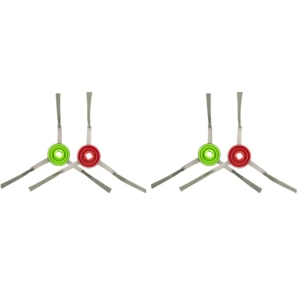 6 Side Brushes 2 Main Brushes 2 Filters For Ecovacs Deebot Ozmo 900 DN5G Vacuum Cleaner Replacement Spare Parts 6