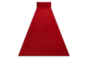 Runner KARMEL Plain carmine / red 200 cm