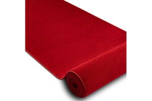 Runner KARMEL Plain carmine / red 200 cm