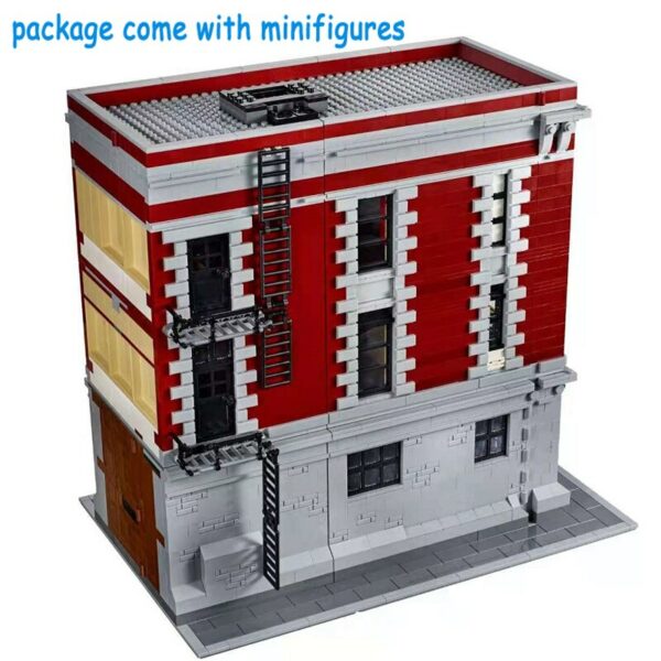 N STOCK 4634Pcs 83001 16001 Ghostbusters Firehouse Headquarters Building Blocks Bricks Kit Compatible 75827 Kid Christmas Gifts 4