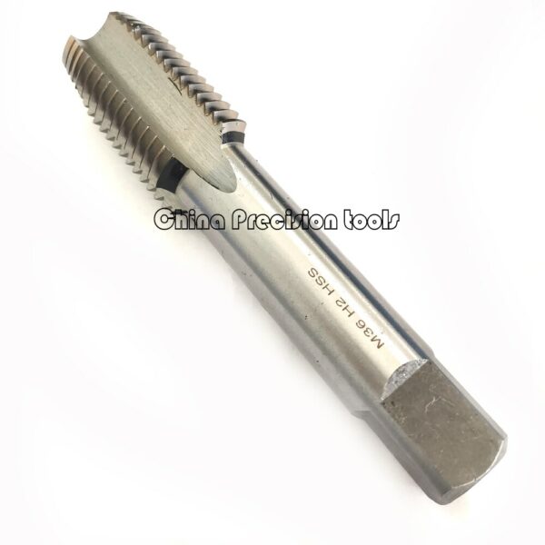 HSS Right hand Metric thread Plug tap M36 M36X4 M36X3 Left hand Fine screw Straight Flute taps M36X2.5 M36X1.5 M36X1 M36X2 4