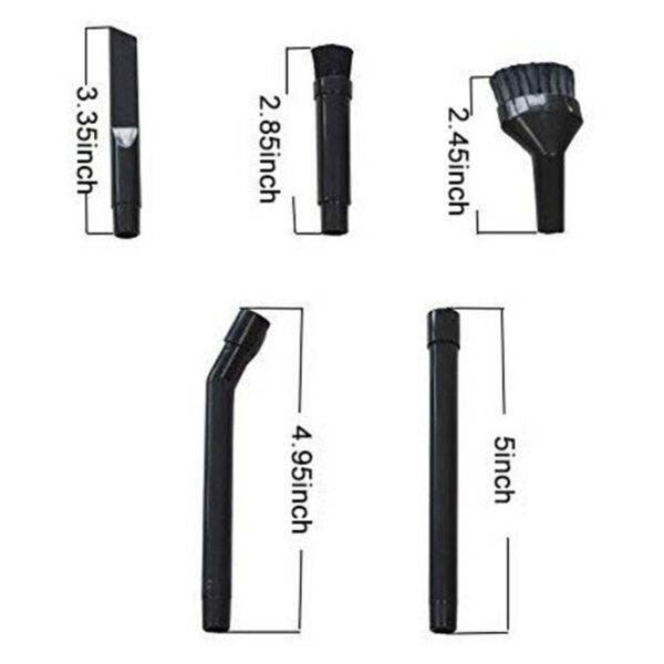 Micro Vacuum Cleaner Parts Cleaning Tools Keyboard Crevice Cleaning Tool Brush Kit Home Cleaning Replacement 6