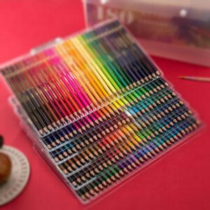 180 Professional Drawing Color Pencil Watercolor Oil Coloured Pencils Set Office School Staionery Art Supplies Wonden Craft Kit 2