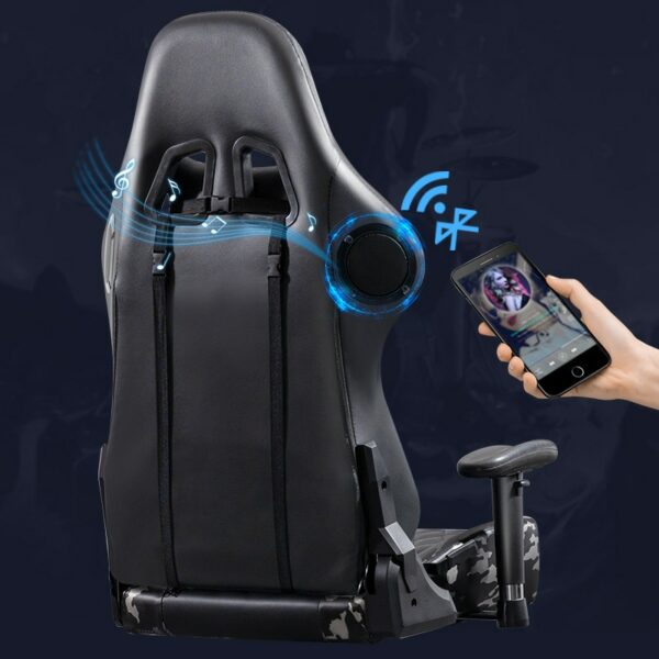 New Fashion Gaming Chair Camouflage PU Leather Computer Chair RGB  Gamer Chair High Quality Ergonomic Chair Boys Bedroom Chair 3