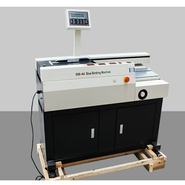 A4 Size Automatic Hot Melt Glue Binding Machine D50-A4 Office Home 5CM Thick Contract Book Binding Machine Binder 220V 50hz 1pc 5