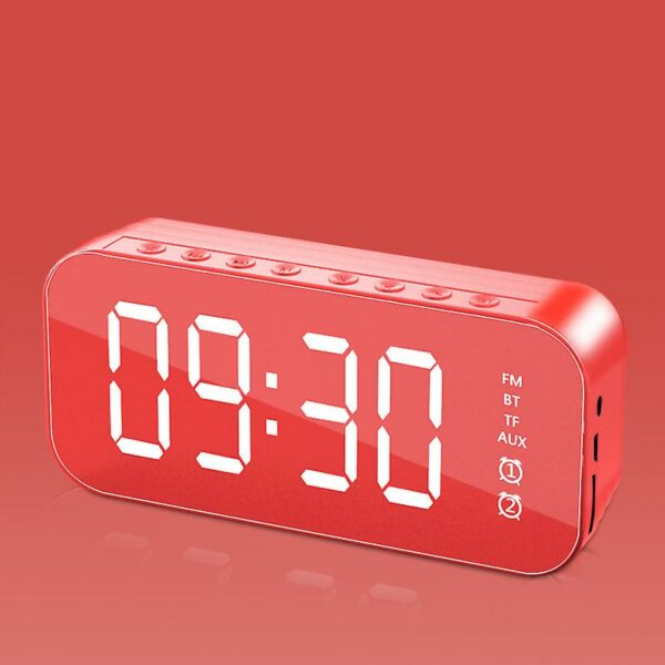 Multifunctional Led Digital Alarm Clock, Bluetooth Speaker, Bedside Desktop Luminous Electronic Music Box