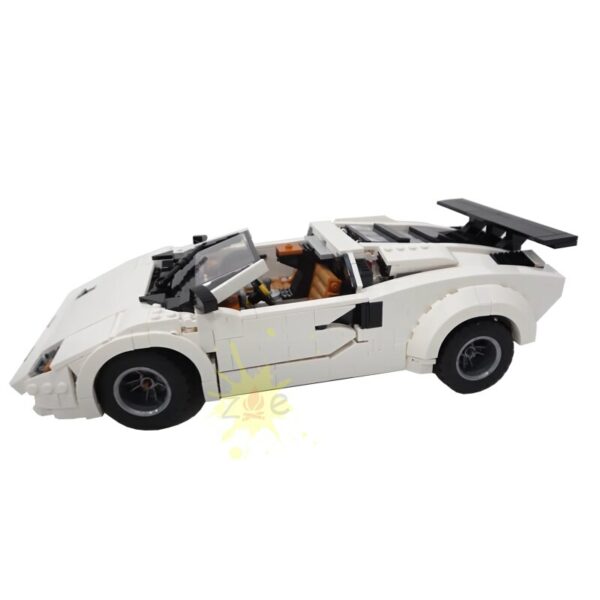 NEW Countach classic supercar model buiding kit block self-locking bricks holiday birthday christmas gift 4