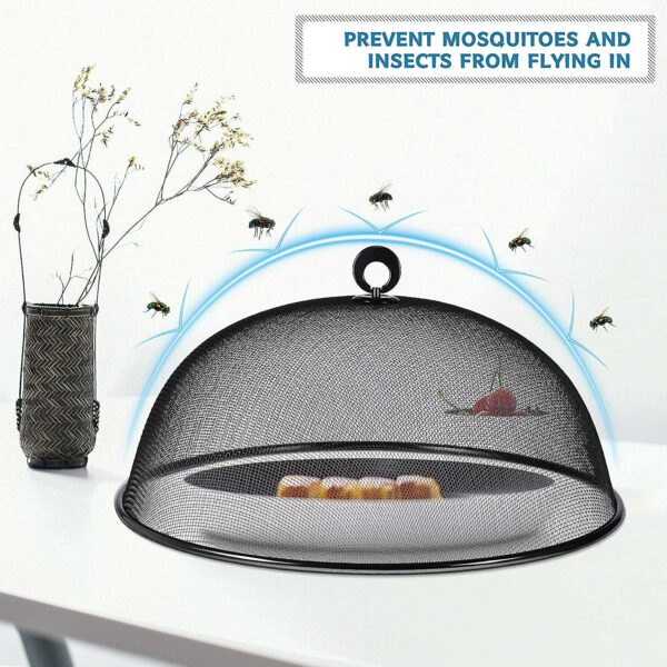 Mesh Food Cover Stainless Steel Mesh Dome Food Cover Protector Simple