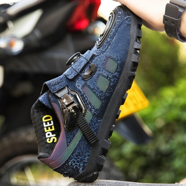 2021 Cycling Shoes Men Sport Professional Bicycle Sneakers Spd Mountain Bike Cleat Shoes Road Ultralight Sapatilha Ciclismo Mtb 2