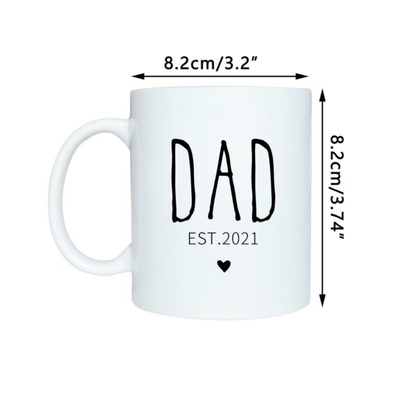 2021 Gifts For Parents 2pc 11oz Mug The Happiest Gifts Dad And Mom