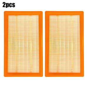 2 Pcs Flat Filters Kit For Karcher  NT 35/1 45/1 55/1 NT361 ECO/NT561 ECO/NT611 ECO For Protecting The Vacuum Cleaner Motor 2