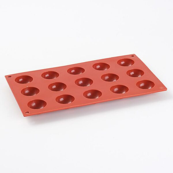 15 Diy Silicone Cake Mold, Biscuit Pudding Chocolate Mold With Holes