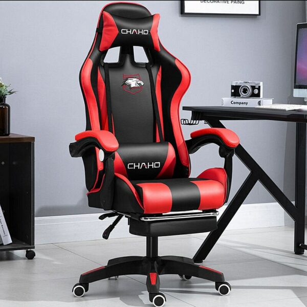 Luxury Ratex Cushion Gaming Chair With Massage Waist Pillow Professional Computer Chair Office Chair Super Soft Game Racer Chair 1