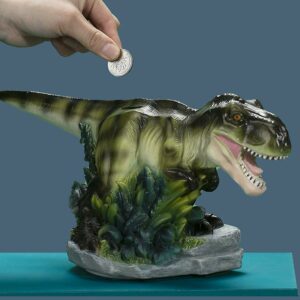 Tyrannosaurus Rex Resin Decoration Birthday Gift Piggy Bank Decoration Crafts