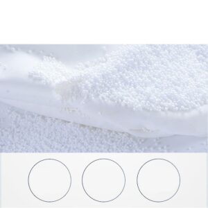 Silktaa Soft And Comfortable Solid Color Foam Particle Cylindrical Pillow