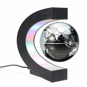 Magnetic Levitation Floating Globe Led World Map Novelty Night Light Electronic Antigravity Ball Lamp For