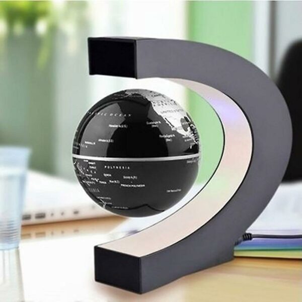 Magnetic Levitation Floating Globe Led World Map Novelty Night Light Electronic Antigravity Ball Lamp For