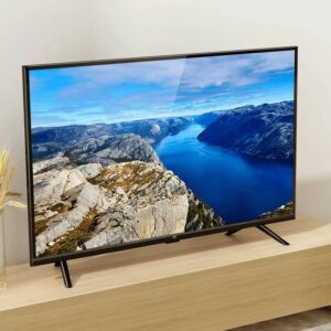 Best monitor display FULL HD TV 32 38 43 Inches English Menu 1920*1080 Full HD Quad Core Ultra Thin 2.4/5GHz BT 4.2 Smart TV 2