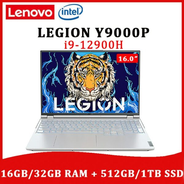 Lenovo LEGION Y9000P Gaming Laptop 2022 New Intel Core i9-12900H 32GB 1TB SSD 2.5K 165Hz 16-inch Windows 11 Full Screen Notebook 1