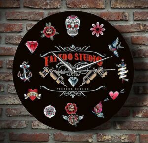 Skull Acrylic Home Decoration Wall Clock