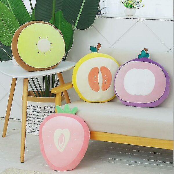 Can Be Inserted Into The Hand Warmer Fruit Pillow,Cartoon Cushion,Office Cushion,Sofa