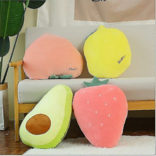 Can Be Inserted Into The Hand Warmer Fruit Pillow,Cartoon Cushion,Office Cushion,Sofa