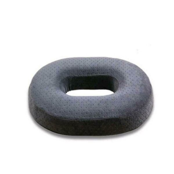 Grey Coccyx Pain Relief Memory Foam Comfort Ring Chair Seat Cushion Pillow