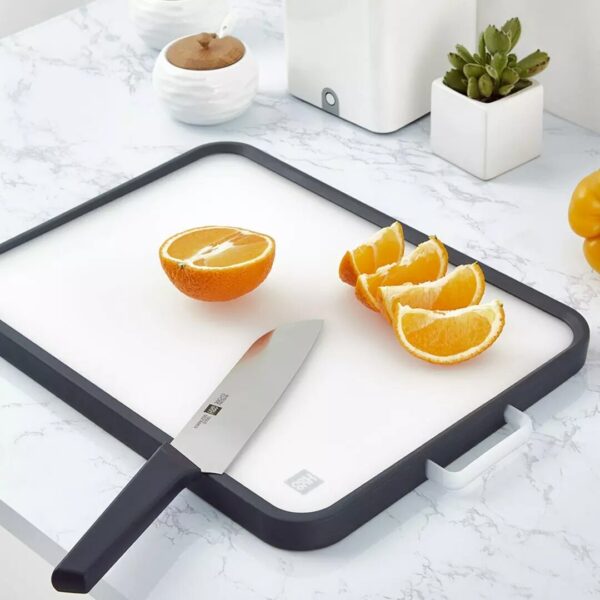 Huohou Antibacterial 304 Stainless Steel Cutting Board Double-sided Anti-mold Kitchen Cutting Board Classification Cutting Board 2