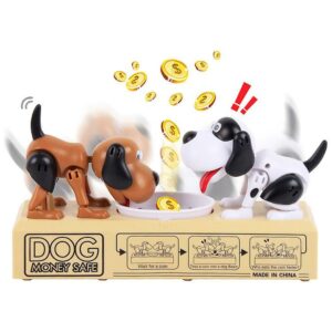 Creative Money Grabbing Dog Piggy Bank Electric Cartoon Stealing Money Dog Money Dog Box Coin Piggy Bank