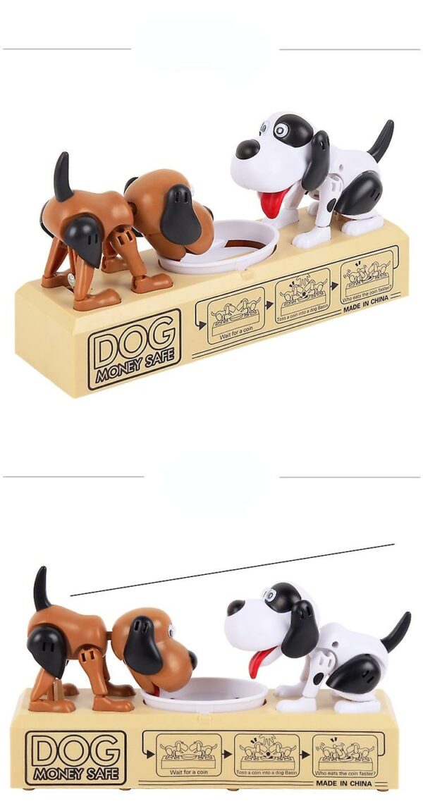 Creative Money Grabbing Dog Piggy Bank Electric Cartoon Stealing Money Dog Money Dog Box Coin Piggy Bank