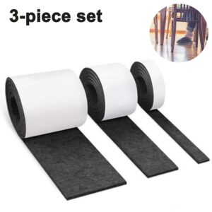 3 Rolls Of Self-adhesive Felt For Furniture Cut Any Shape Sliding Mat