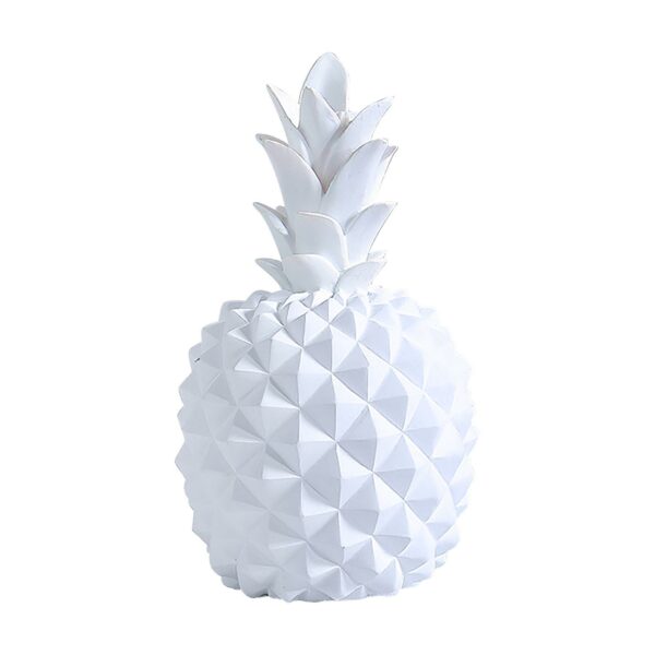 Modern Concise Soft Ornament Pineapple Save Money Bank Resin Crafts Decoration