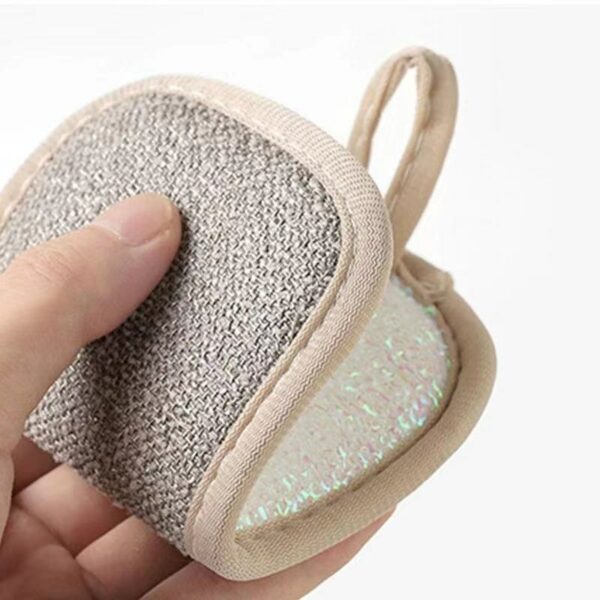 10/20/30pcs Double-sided Magic Scrubbing Dish Sponge Scouring Pad Artifact Pot Dishes Brush Kitchen Cleaning Decontamination 3