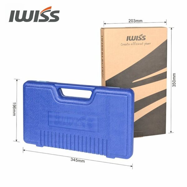 IWISS KIT-2546S Solar Crimping Crimper Plier Tool Kit with Stripper, Cutter, Spanners and Dies for Crimp 2.5/4/6mm2 6