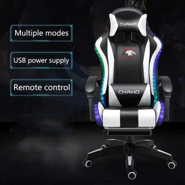 New gaming chair,RGB lights Professional gamer chair,Ergonomic Swivel compuer chair,bedroom office furniture Internet Cafe chair 1