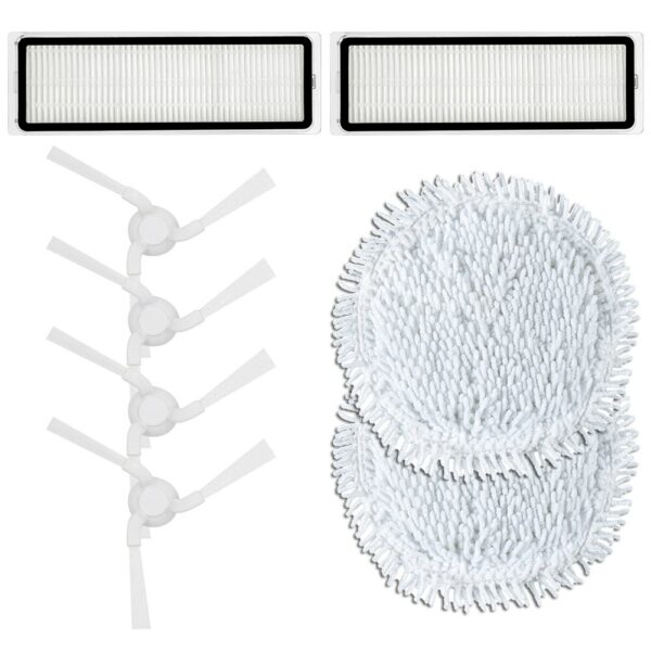 Side Brush Filter Mop Cloth Replacements Kit For Xiaomi STYTJ06ZHM Pro Self Cleaning Robot Vacuum Cleaner Parts 4