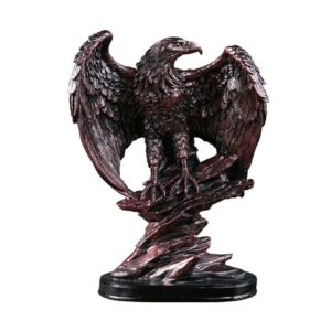 Antique Resin Eagle Statue Animal Sculpture Home Office Decoration Furnishings Ornament Vintage Figurines Housewarming Gifts 1