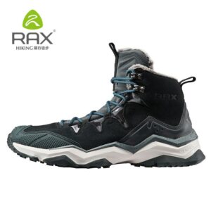 RAX New Winter Men's Boots Warm Wool Sneakers Outdoor Unisex Athletic Sport Shoes Comfortable Running for women Shoes Sales 1