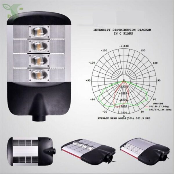 4PCS LED Street Lights 60w 80w 90w 120w 160w 200w Road Highway Garden Park Street Light IP65 Lamp Outdoor Lighting plaza light 5