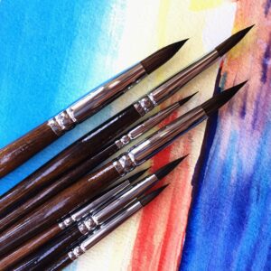 7pcs High Grade Paint Brush Watercolor Painting Brush Set High Quality Paint Brushes for Art Supplies art supplies for painting 2