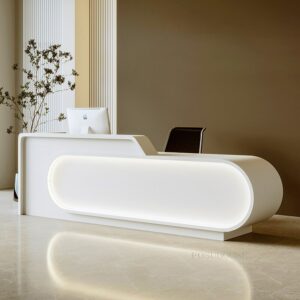 Modern Office Checkout Counter Reception Desks Fashion Front Desk Bar Tables Minimalist Company Cashier Shop Reception Desk 2